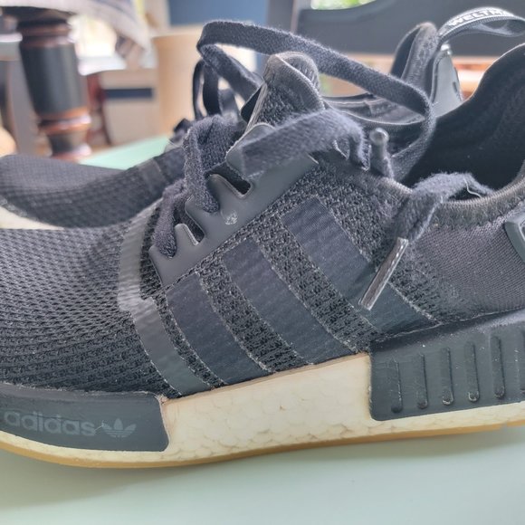 Adidas NMD R1 Core Black/ Core Black Men's size 7.5 - Picture 3 of 12